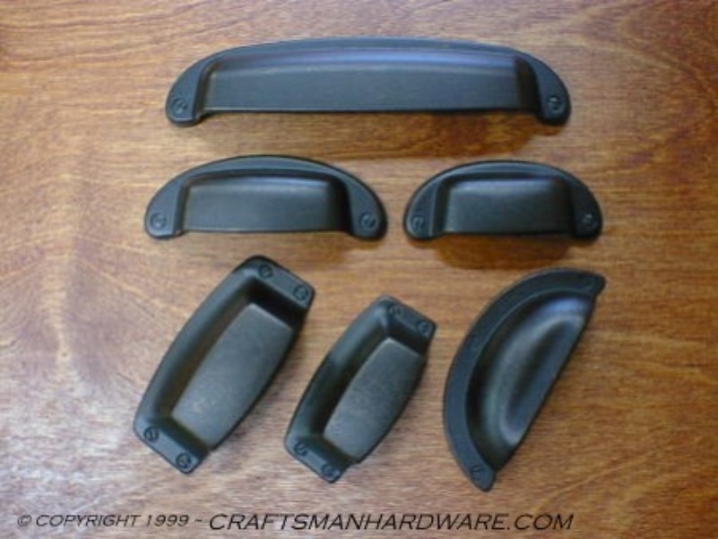 hardware-pulls-cabinet-pulls-dark-brown-finish-Craftsmanhardware.com